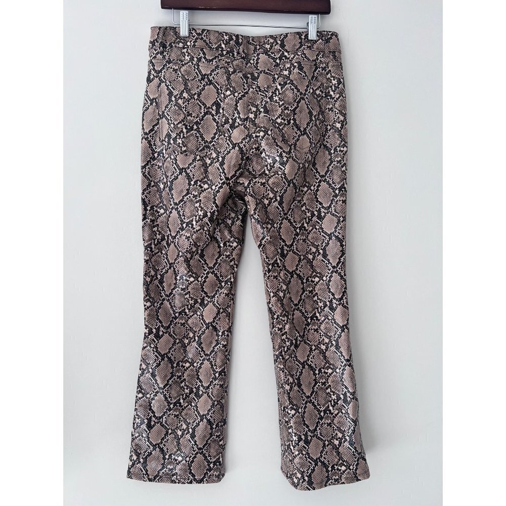 Zara Python Pants Animal Print Size 8 Nwt - image 6